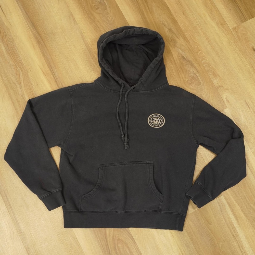 Y2K Obey Worldwide Propaganda Black Hoodie Streetwear -‎ Men's Large